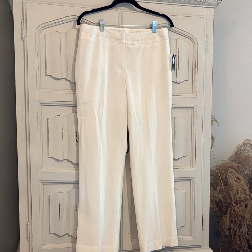 Elegant White Women's Pants